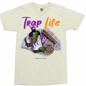 SIW Trap Life (T-shirt only) Men's Size 2xl ivory